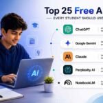 Top 25 free AI Tools